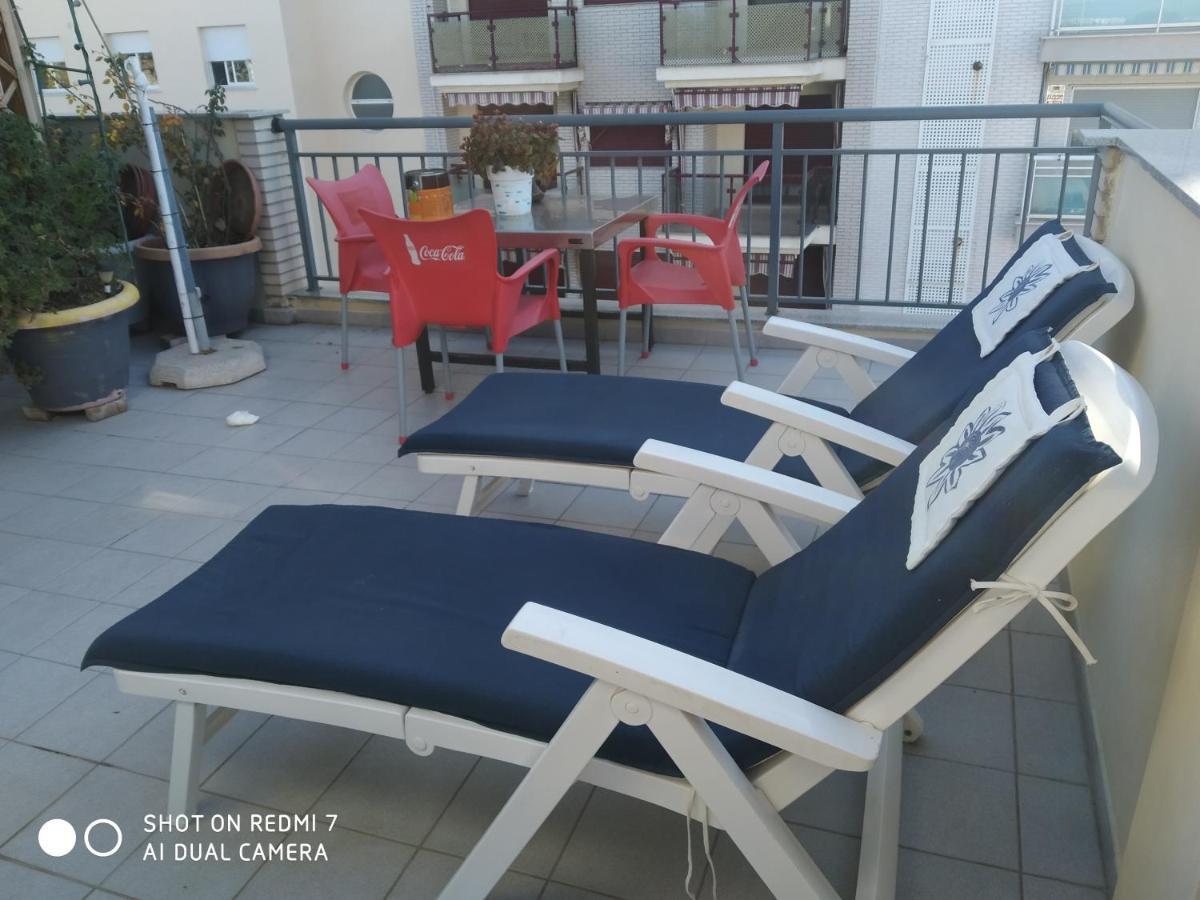 Habitacion Familiar En Un Atico Con Gran Terraza Y,Cocina ,En La Playa Burriana Exterior foto
